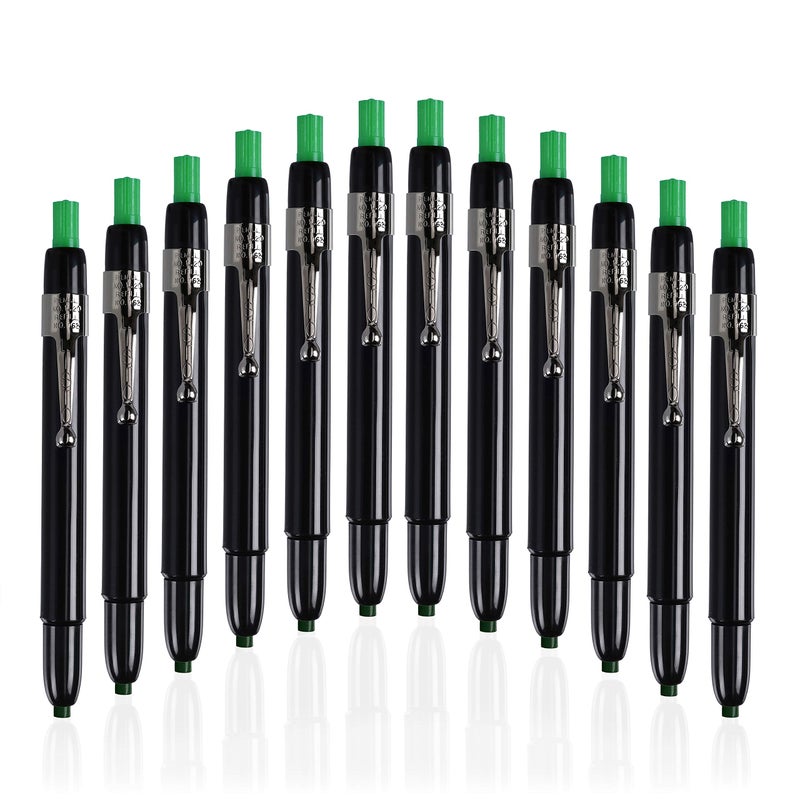 Listo 1620 Box of 12 Green Color China Markers/Grease Pencils/China Marking Pencils/Wax Pencils - Image 1